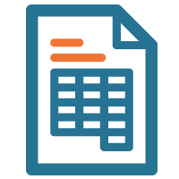 Logotipo de Contadores en el DF