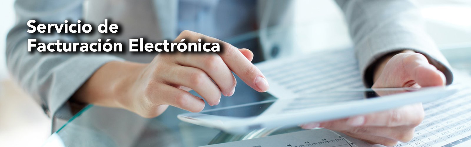 SERVICIO DE FACTURACIÓN ELECTRÓNICAS